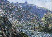 Claude Monet Torrent,Creuse oil painting on canvas